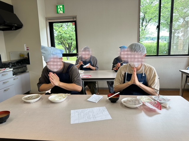 第１回調理実習を開催しました。