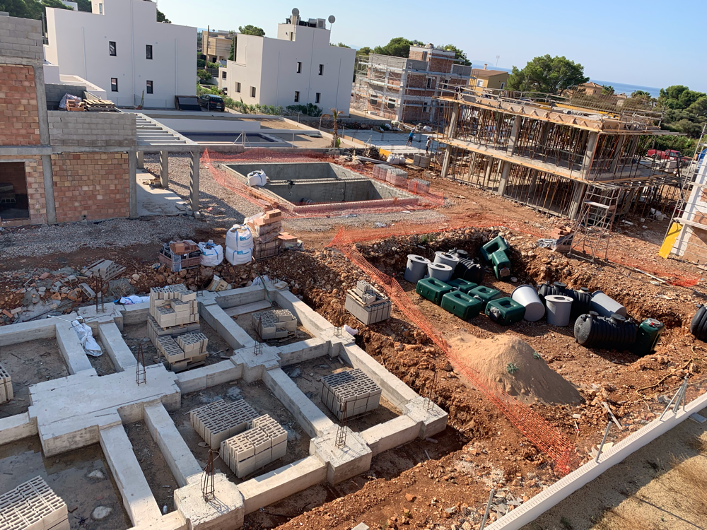 Mallorca real estate as an investment: good quality is important. Top quality Mallorca real estate as an investment starts with a solid foundation.