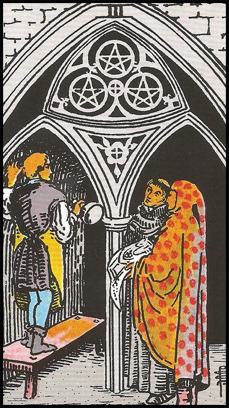 Oráculo del tarot con 5 cartas