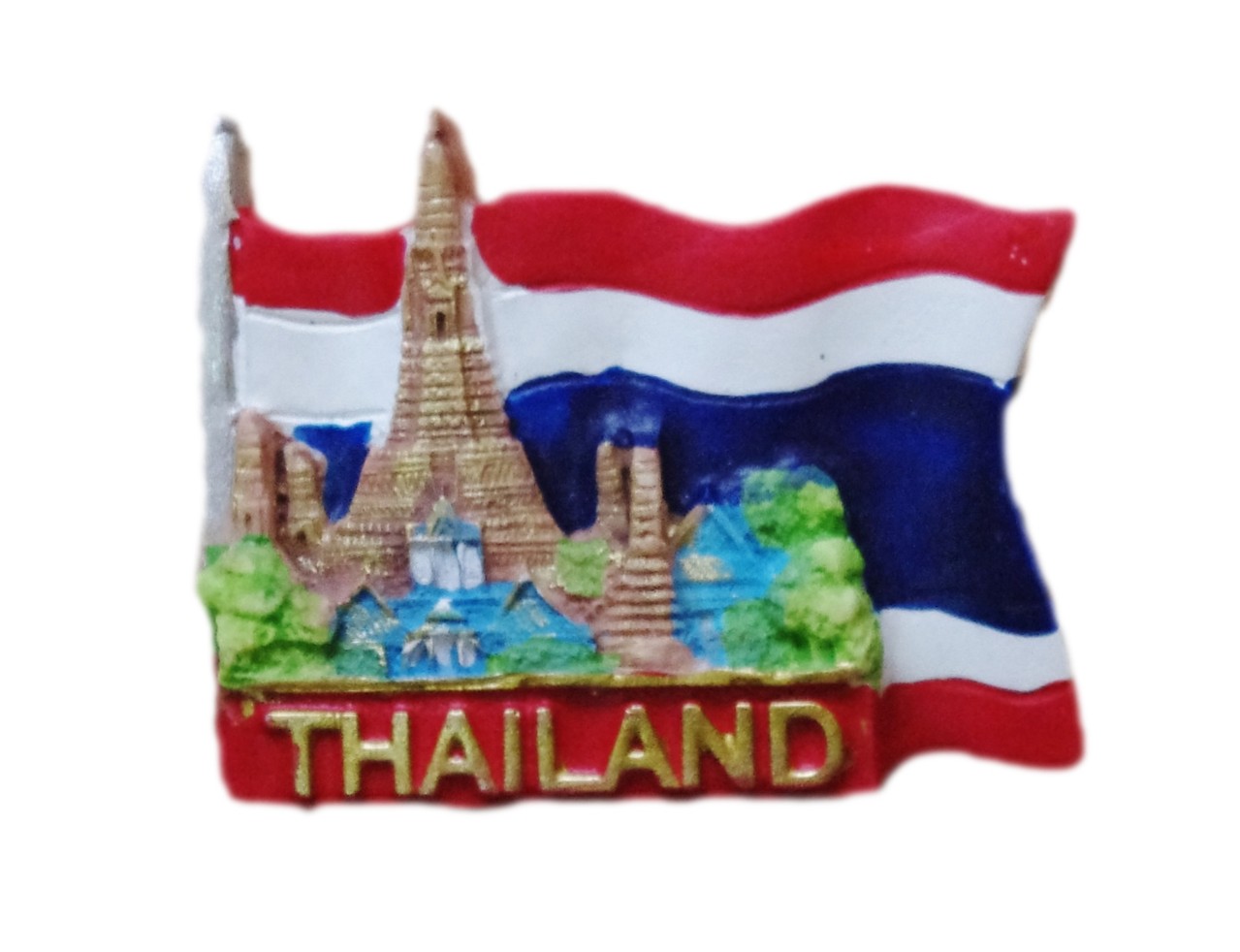 ハンドメイド】国旗・地図・伝統系 3D 立体 タイランド ハンドメイド】国旗・地図・伝統系 3D 立体 タイランド