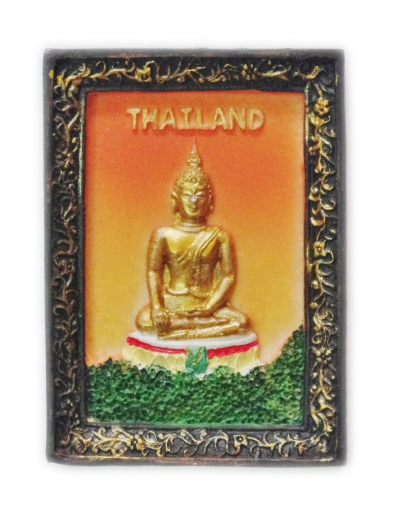 タイのブッダの3D額 タイのブッダの3D額