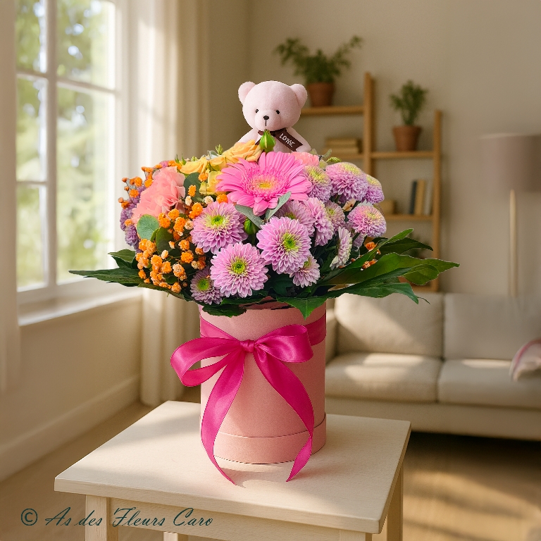 Bouquet de fleurs 'Écrin Fleuri'