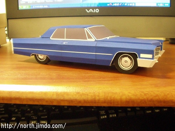 Hasegawa 1/24 1966 Cadillac Coupe 完成品 Cadillac Coupe de Ville 1966 Hasegawa 1/24 - Primer et