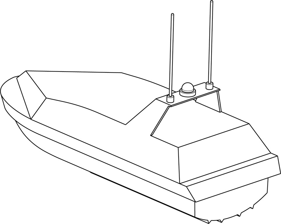 USV - unbemanntes, ferngesteuertes Oberflächenfahrzeug zur Gefahrenabwehr auf See