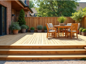 Holzterrasse planen und bauen lassen vom Profi im Großraum Dresden