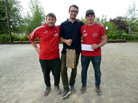 Stadtmeister Hermann Streise, Benny Müller, Alexander Streise