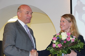 Landrat Dirk Gaerte und Dr. Antje von Dewitz