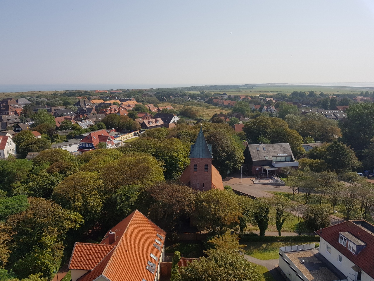 Wangerooge von oben