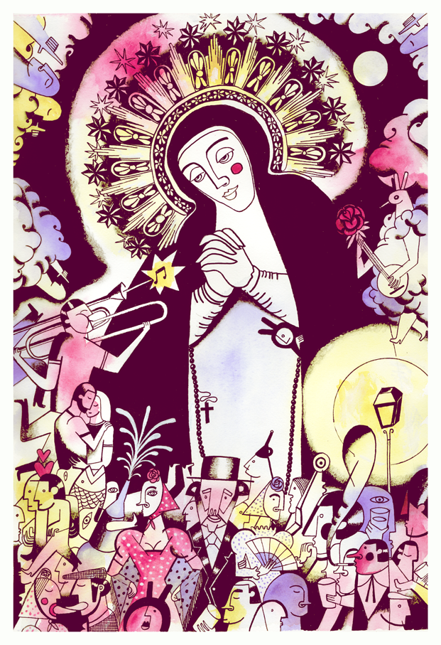 la virgen de la paloma