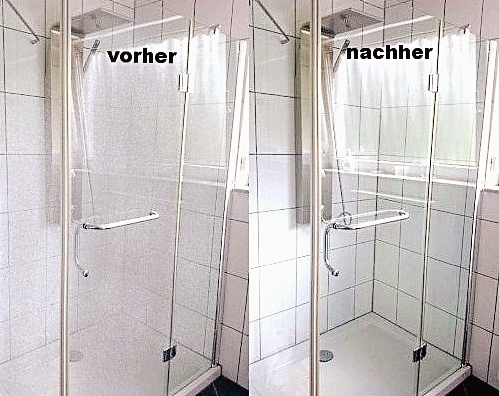 Duschglas reinigen: Strahlend sauber ohne Rückstände () Duschglas reinigen: Strahlend sauber ohne Rückstände