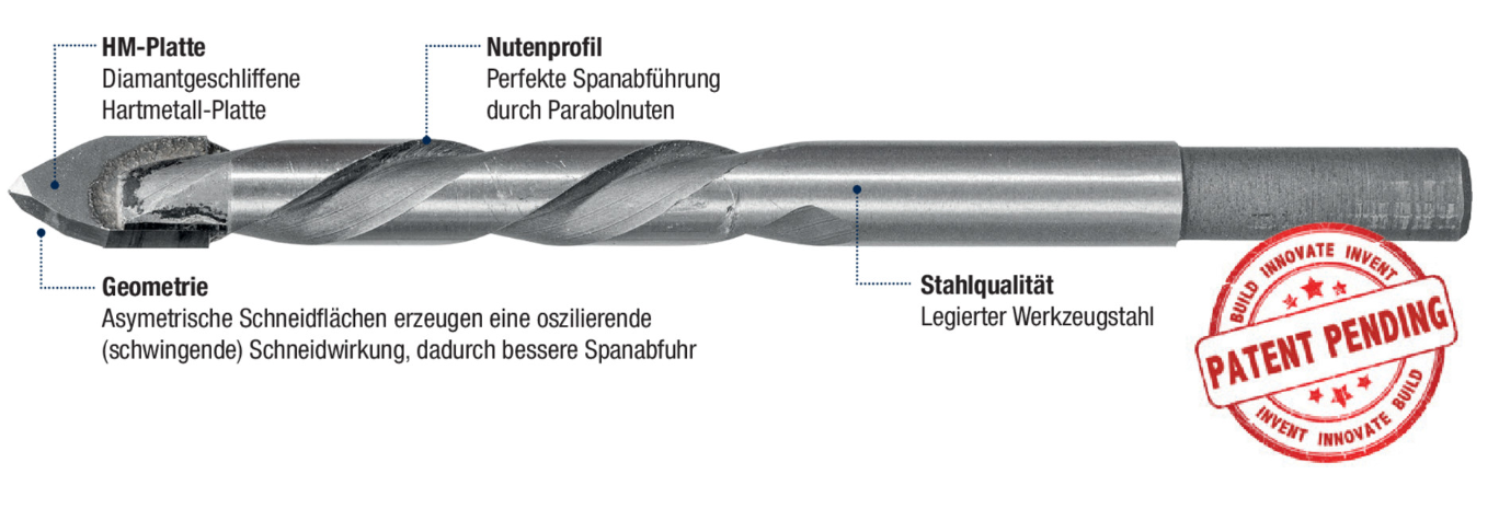 Spezialbohrer Für Harte Fliesen