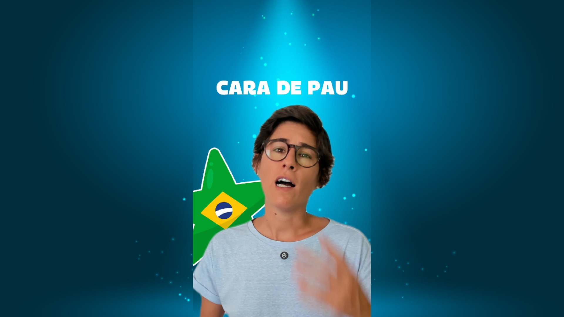 L'expression CARA DE PAU en portugais