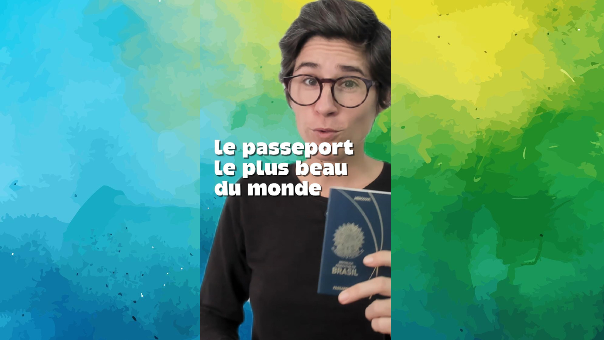 Le passeport brésilien - le plus beau au monde