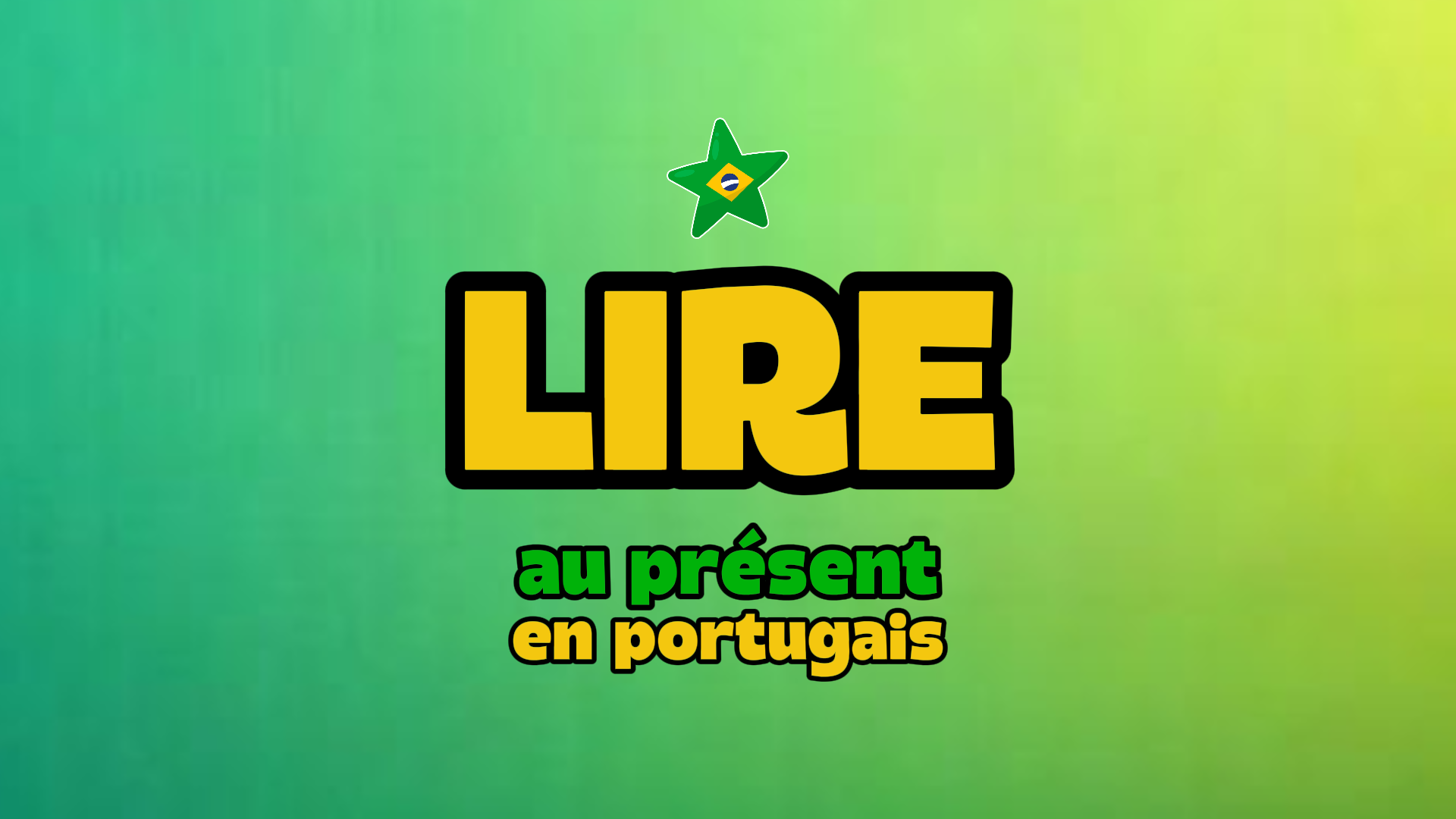 Le verbe LIRE au présent en portugais