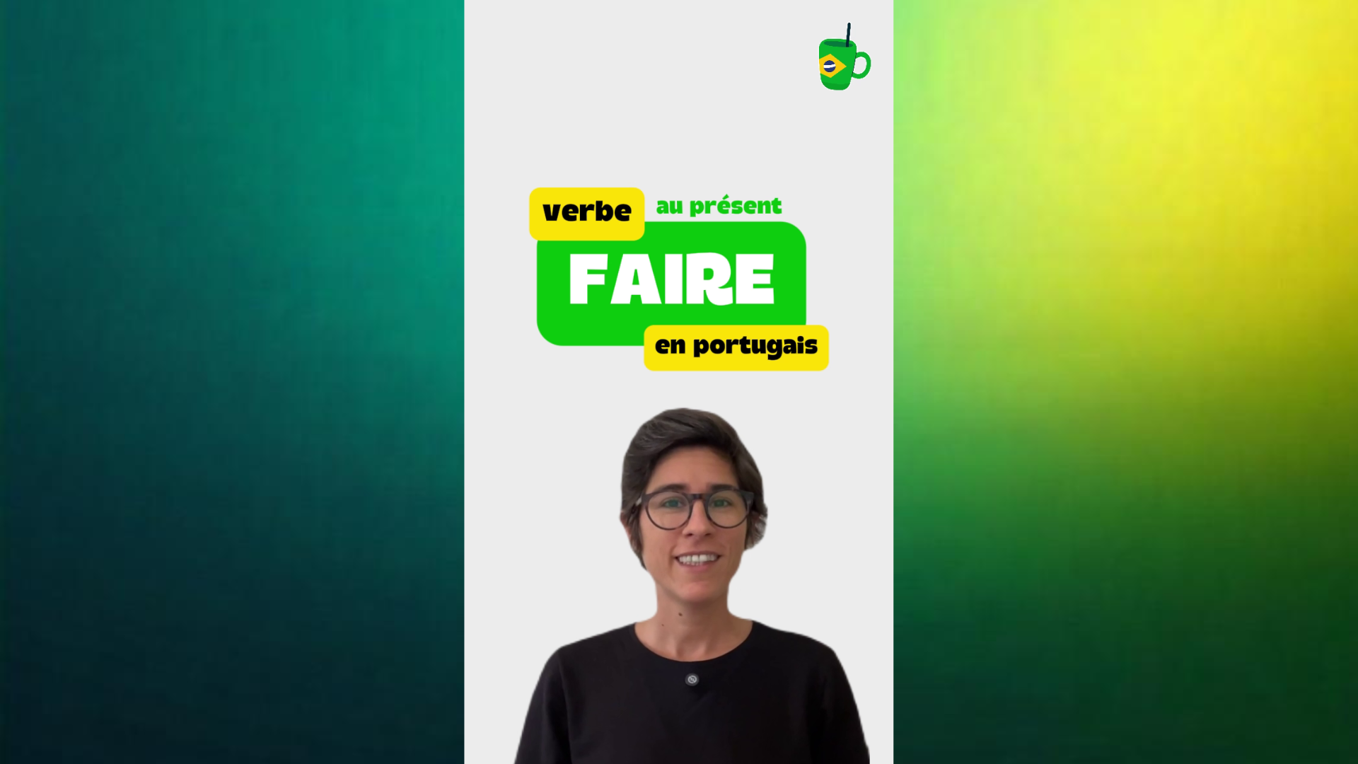Le verbe FAIRE en portugais