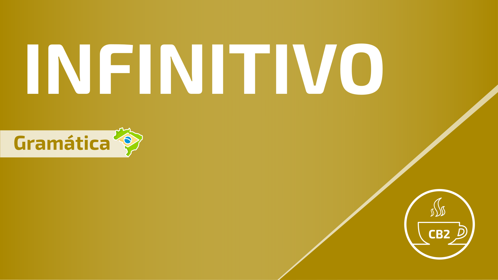 Infinitif en portugais
