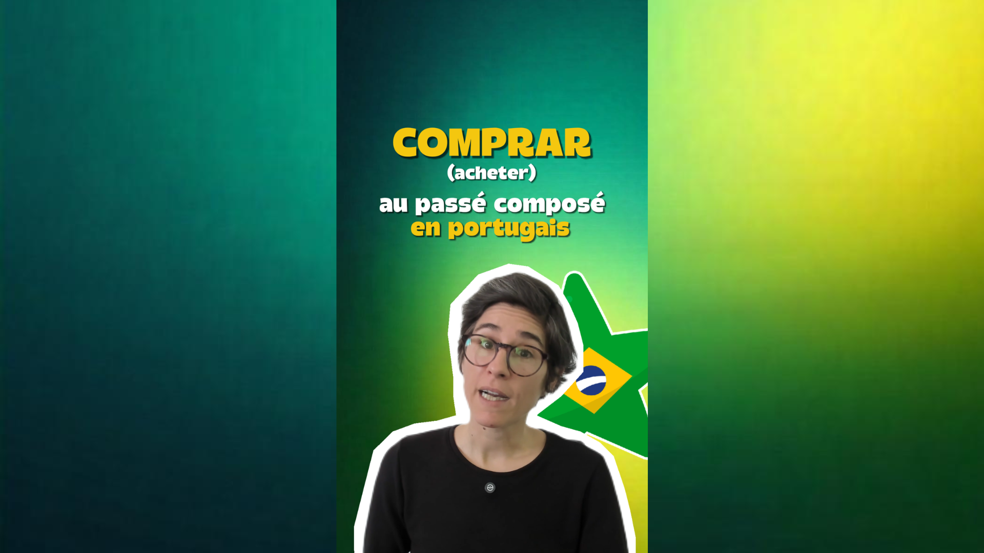 Le passé composé du verbe ACHETER en portugais