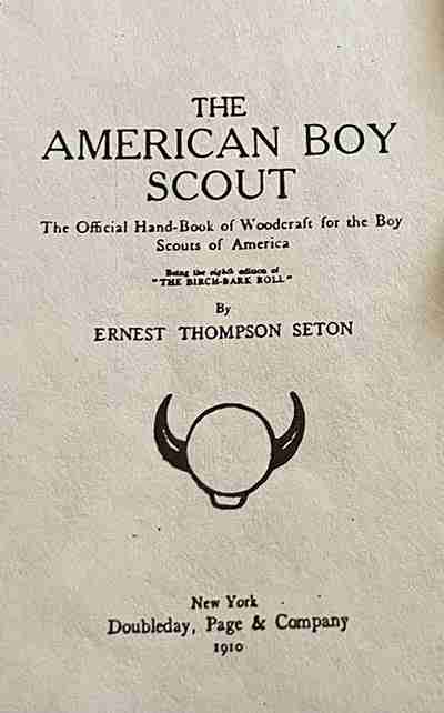 Buch-Cover The American Boy Scout, NY 1910 
