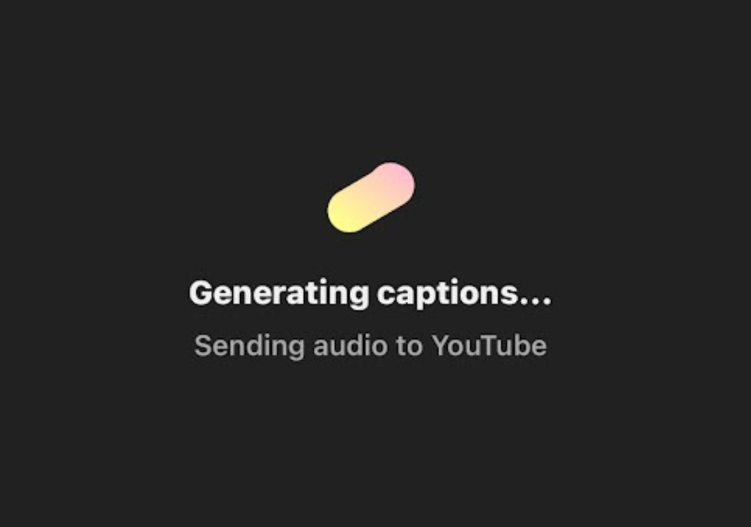Youtube shortでAuto Captions（自動見出し字幕）をつける方法（英語版）
