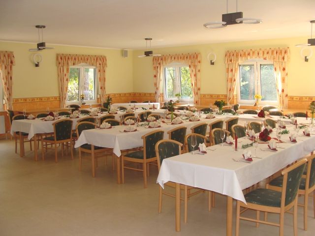 Vereinshaus bietet Platz für 80 Gäste