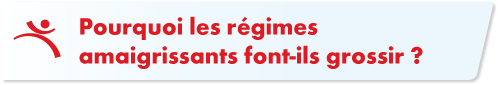 Pourquoi les régimes amaigrissant font ils grossir ?