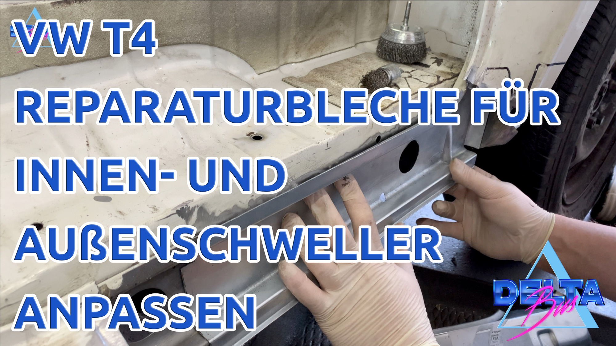 VW T4 Reparaturblech für Innen | Außenschweller