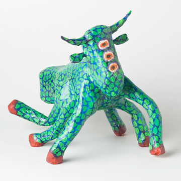 Artist: Roger Hose | "Envy Karmallama" | 2009 | Household Found Objects | H:350 x W:400 x D:640mm | Price: $850.00