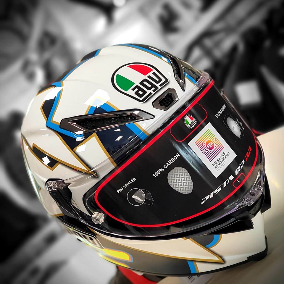 AGV Pista GP R Rossi Project 46 2.0 Helmet · Motocard