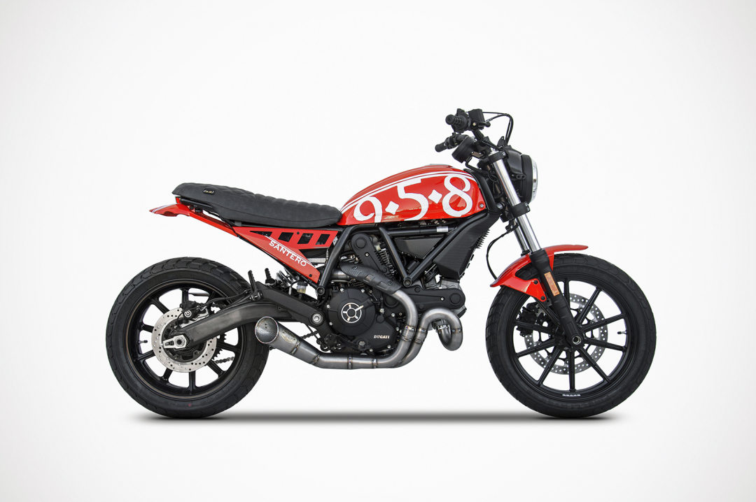 DUCATI 2023 スクランブラー サイドパネル レーシング