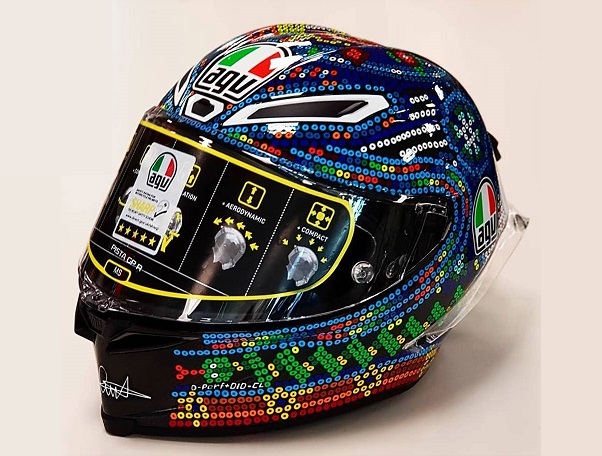AGV Pista GP R Rossi Project 46 3.0 Helmet · Motocard