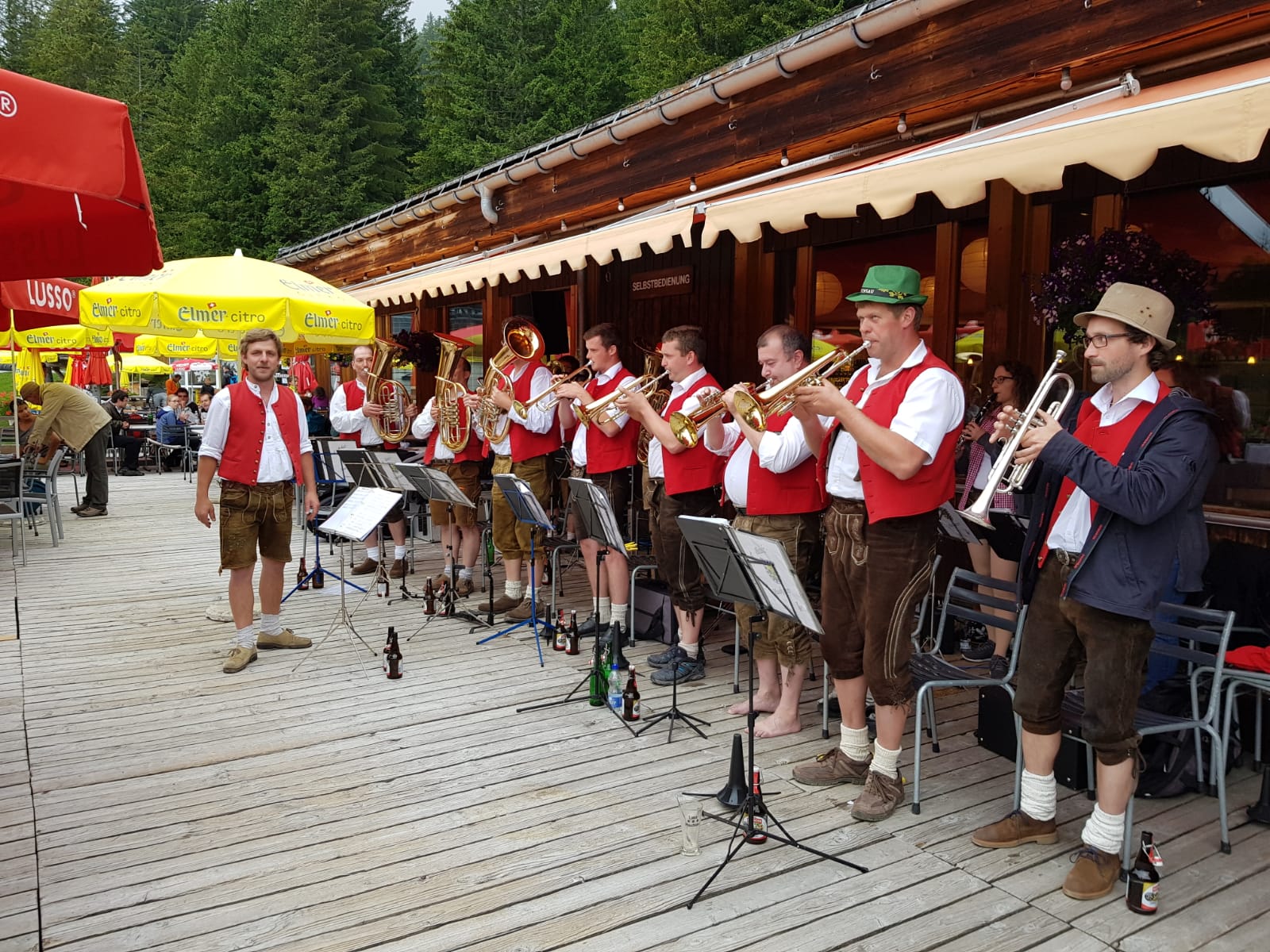 danach waren die Baholz-Musikanten aus Deutschland an der Reihe