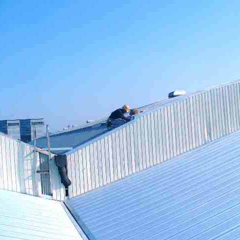 某工場　屋根（メタコルーフ）