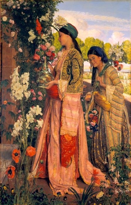 Lilium Auratum. John Frederick Lewis 1871