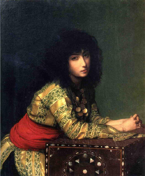Egyptian Girl. Jean Leon Gerome 1887