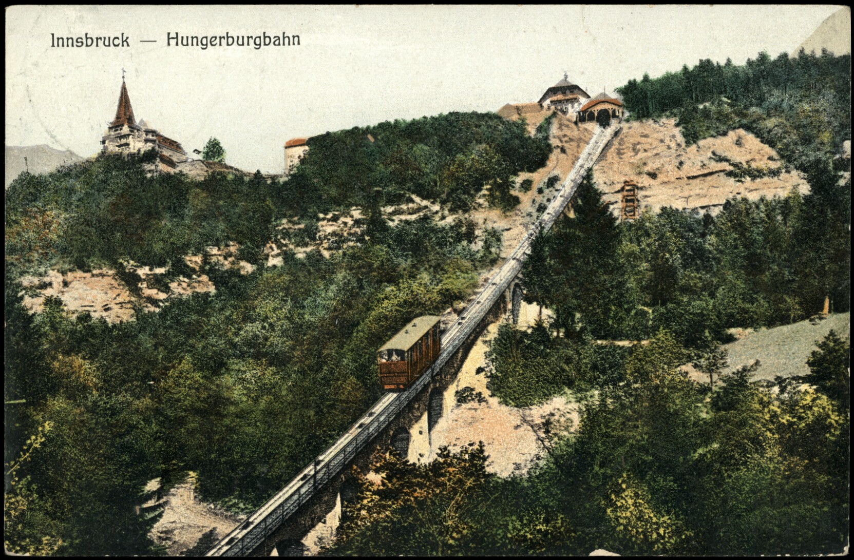Hungerburgbahn vor 1907