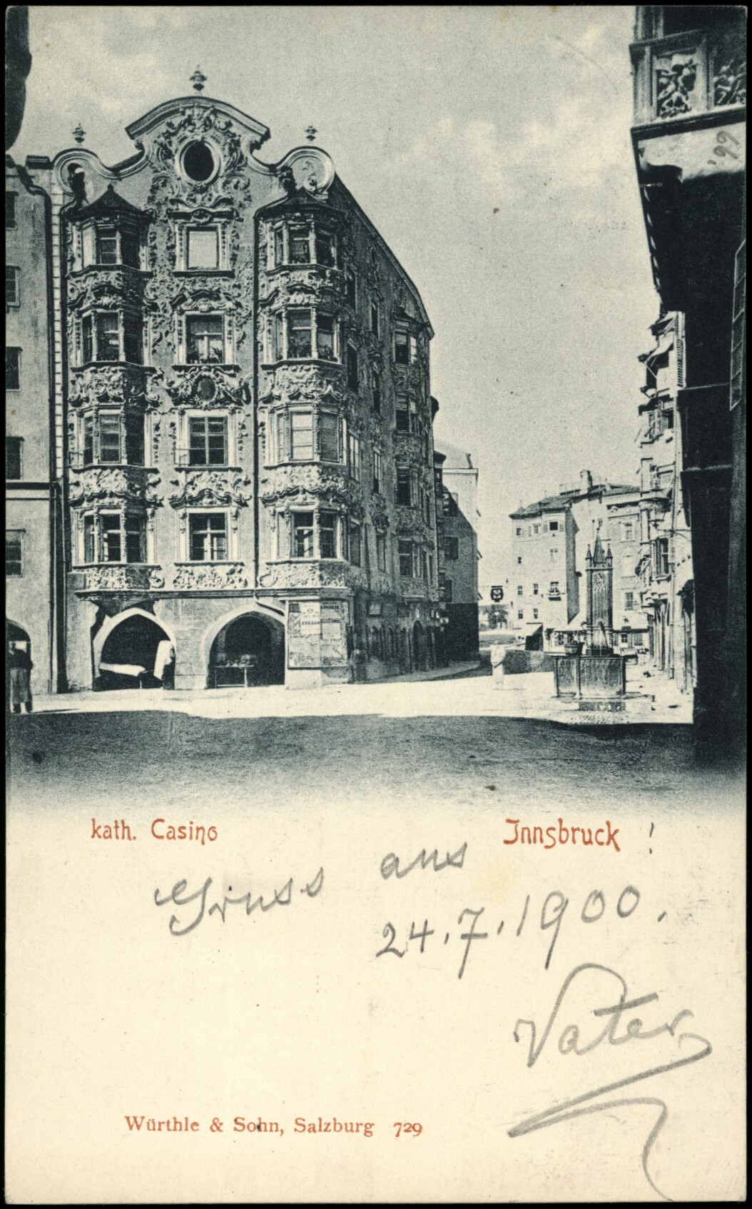 Helbling Haus Herzog Friedrich Straße 1900