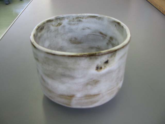 陶芸「白茶碗」