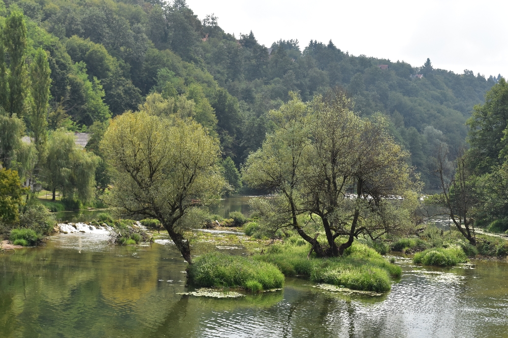 ...und zwischendurch ein schöner Fluss.