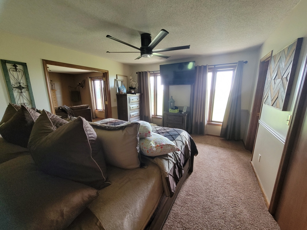 Der Master Bedroom...