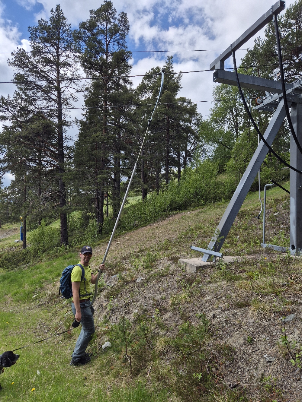 Fabian hingegen wollte die Bergbahn nehmen