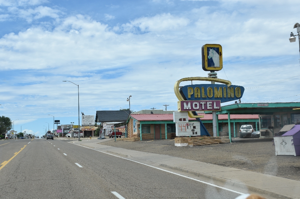 Unsere Reise führte uns vorbei an Tucumcari, einem Ort der behauptet, über 1500 Hotelzimmer zu haben