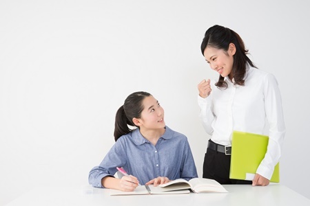 お子さまに合った学習カリキュラム、プランご提案から最短3日で指導が開始可能です。実際の指導がはじまります。