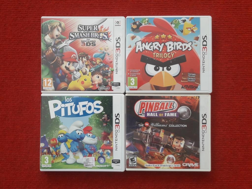 Mis videojuegos arcade y casual para la Nintendo 3DS