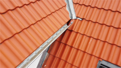 Wasser läuft irgendwie immer nach unten, Entwässerung von 400 qm Dachfläche