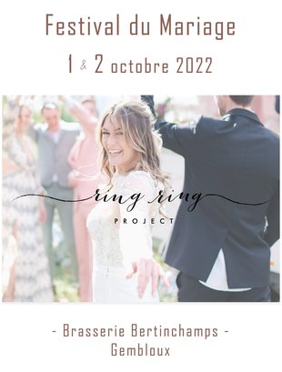 Festival du mariage à Gembloux 1 et 2 Octobre 2022