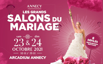 Salon du Mariage à Annecy 23 et 24 Octobre 2021