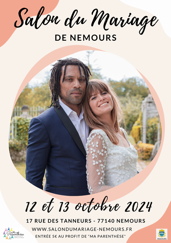 Salon du Mariage de Nemours - 12 et 13 Octobre 2024 - Crédit photo : Au Nom de l'Amour