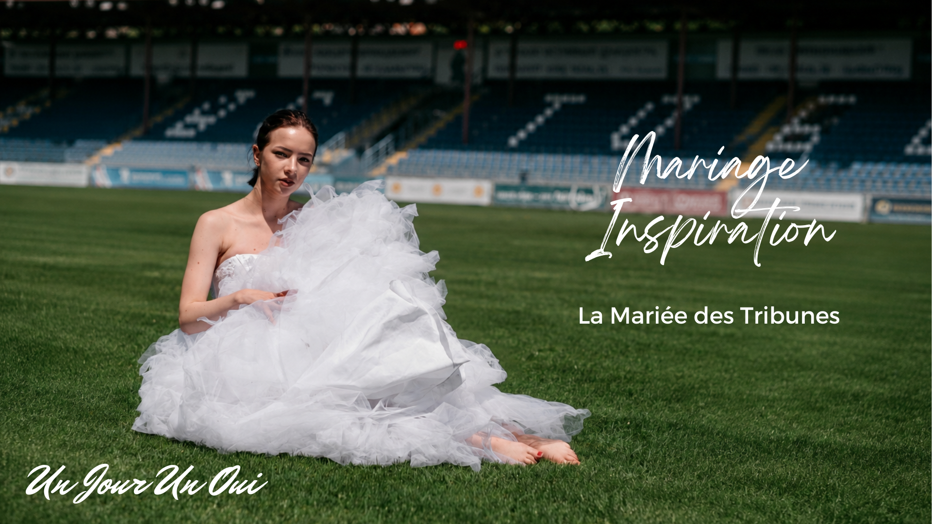 Mariage inspiration : La Mariée des Tribunes - Crédit photo : Olga Solodilova