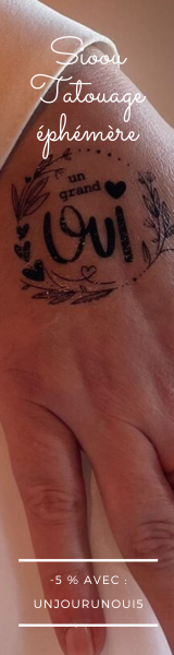 Sioou - Tatouages éphémères personnalisés - Crédit photo  Tous droits réservés