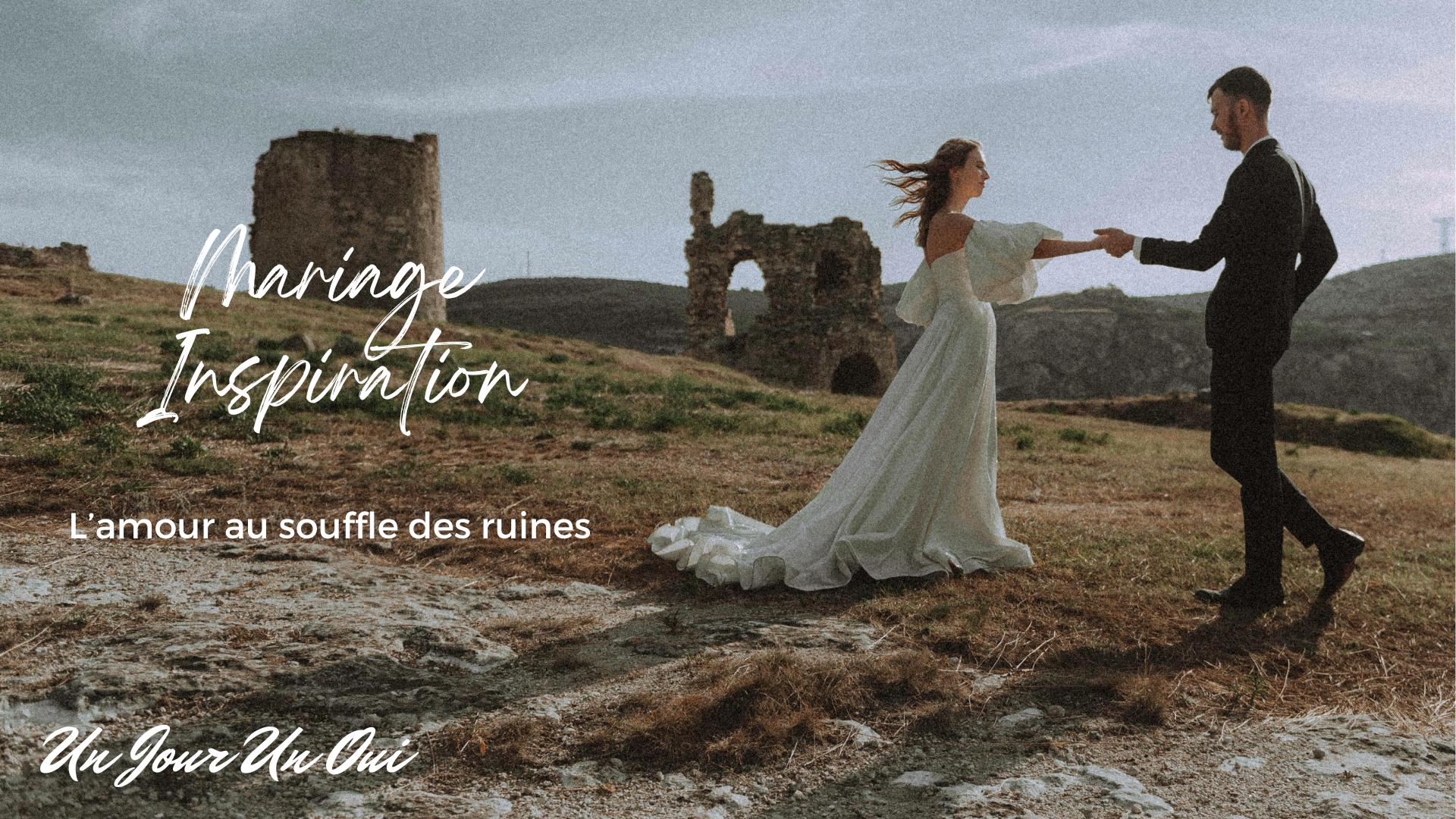 Mariage Inspiration : L’amour au souffle des ruines - Crédit photo : Olga Solodilova